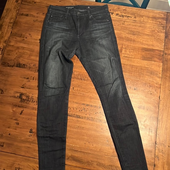 Adriano Goldschmeid The Farrah Skinny dark blue jeans - Picture 1 of 6